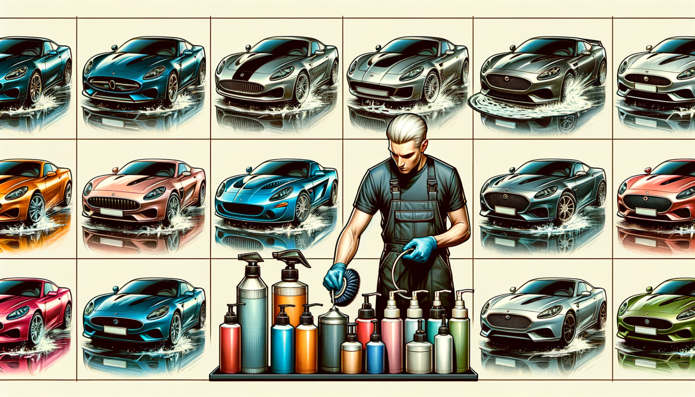 El Arte de Elegir Productos de Cuidado para Diferentes Tipos de Pintura Automotriz