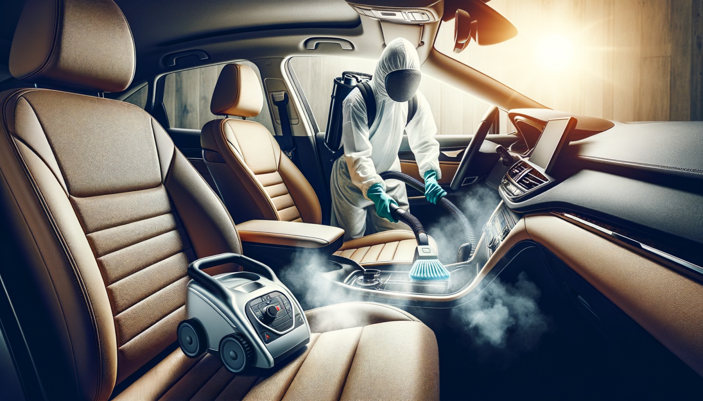 Revolucionando la Limpieza de Autos: El Poder del Vapor