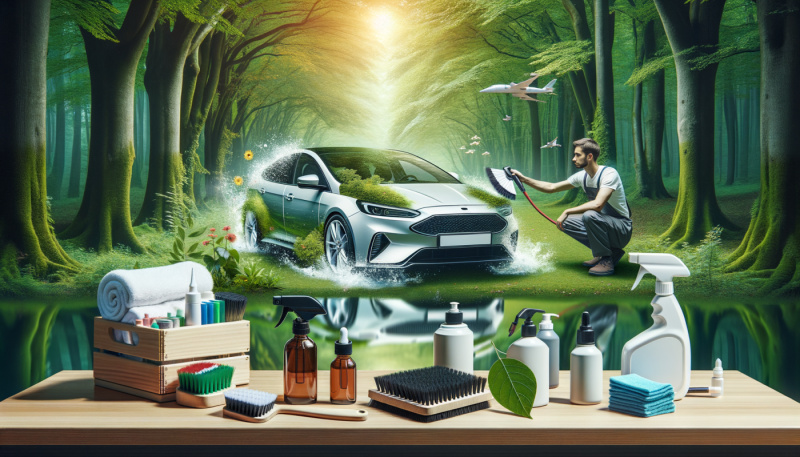 Deslumbrando de Forma Natural: El Uso de Productos Naturales en el Detallado de Automóviles