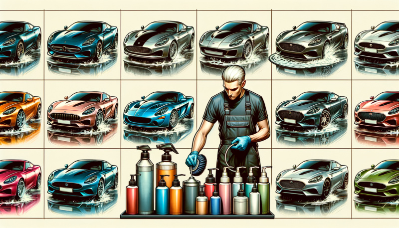 El Arte de Elegir Productos de Cuidado para Diferentes Tipos de Pintura Automotriz